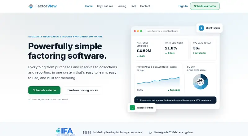 FactorView's own site