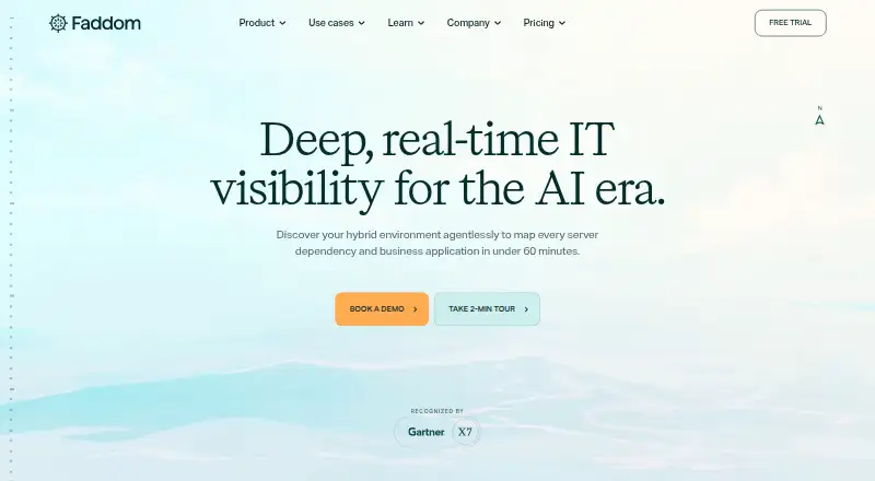 Faddom's own site