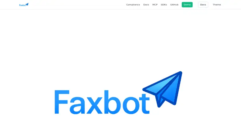 Faxbot's own site