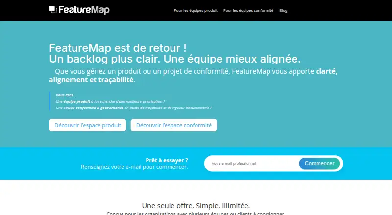 FeatureMap's own site