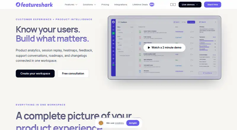 FeatureShark's own site