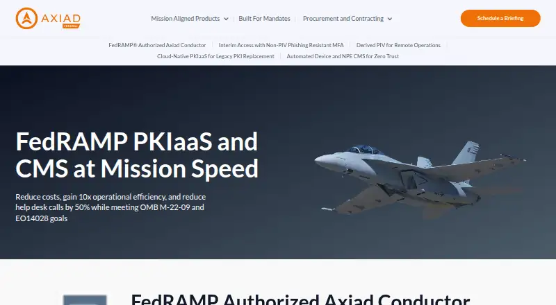 Axiad Conductor's own site