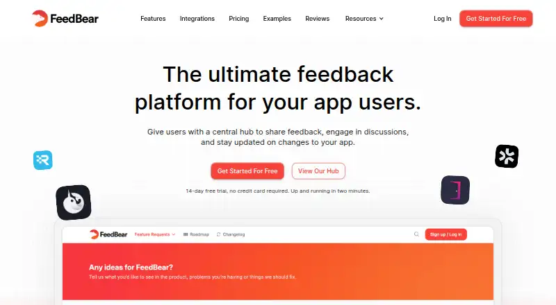 FeedBear's own site