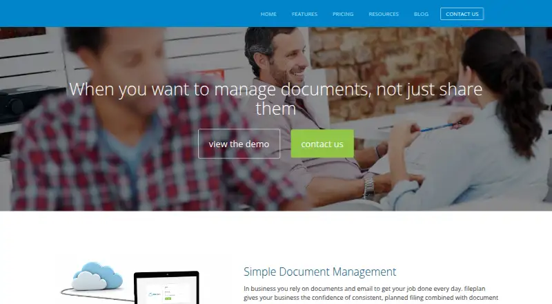 fileplan's own site