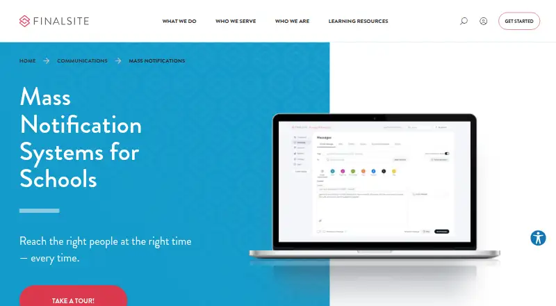 Messages XR Enterprise's own site