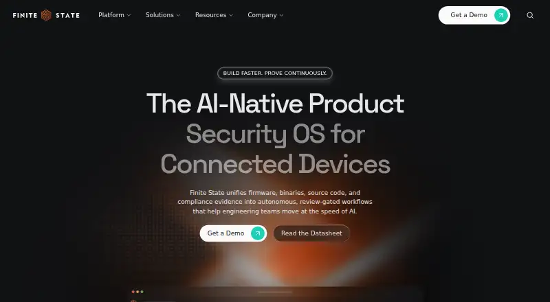 Finite State Platform's own site