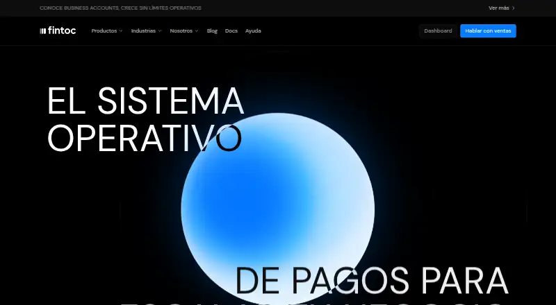 Fintoc's own site