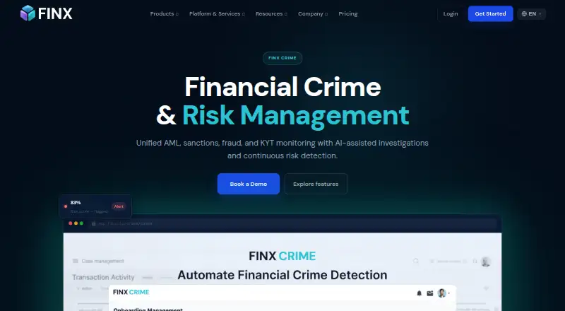 FINX Crime's own site