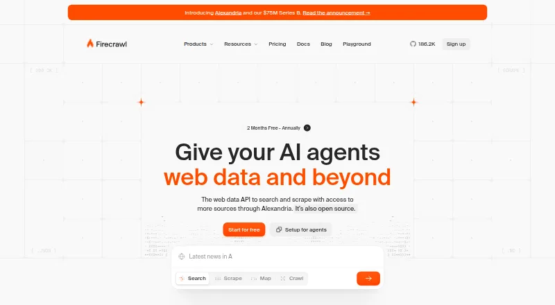 Firecrawl's own site
