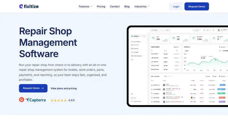 Fixitize's own site