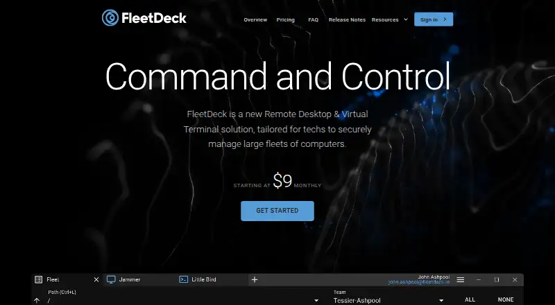 FleetDeck's own site