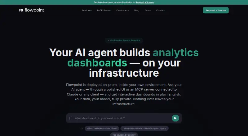 Flowpoint Analytics's own site