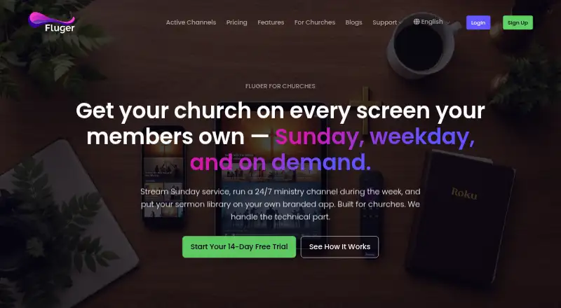 Fluger's own site