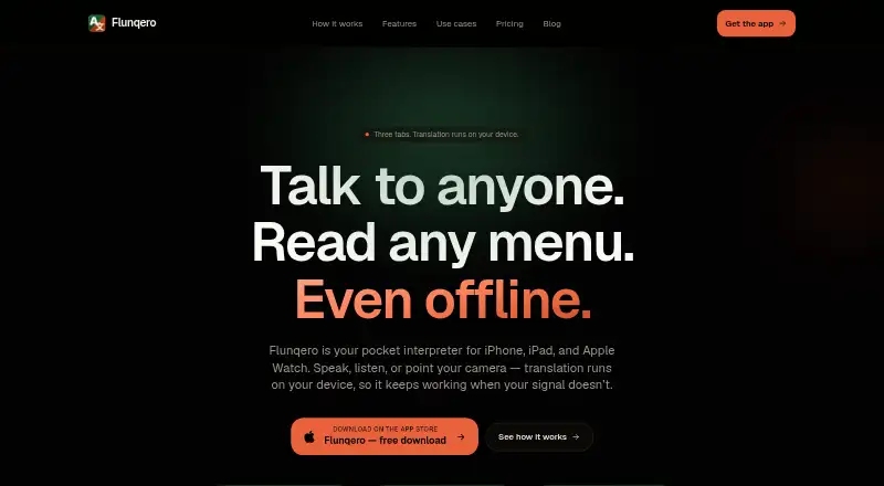 Flunqero's own site