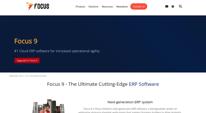 Focus 9's own site
