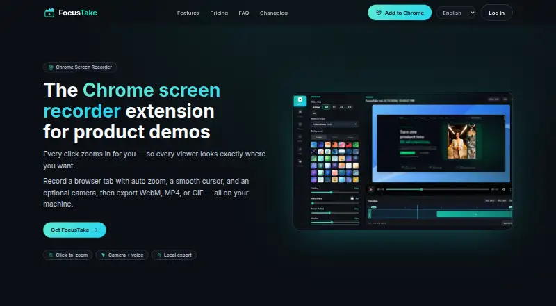 FocusTake's own site