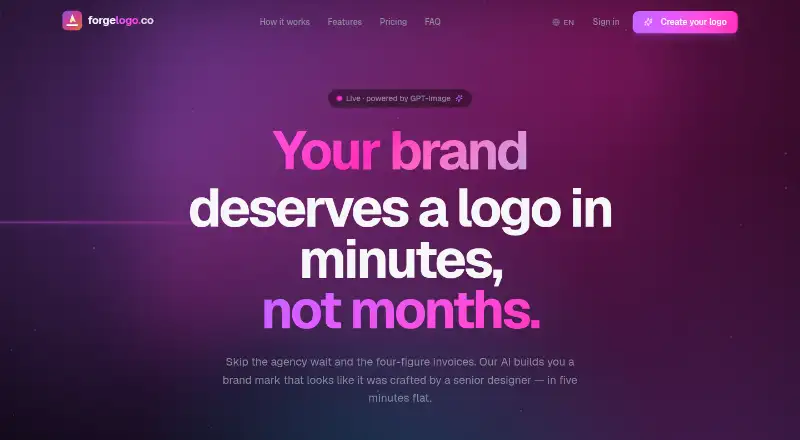 ForgeLogo's own site