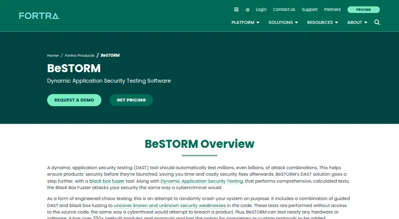 beSTORM's own site