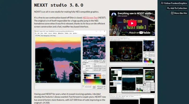 NEXXT's own site