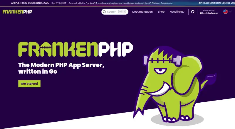 FrankenPHP's own site