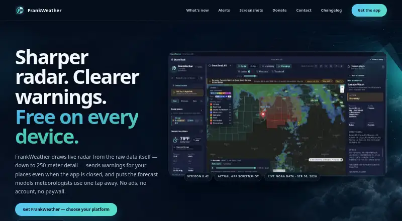 FrankWeather's own site