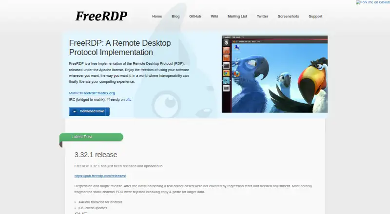 FreeRDP's own site