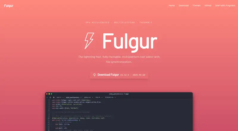 Fulgur's own site
