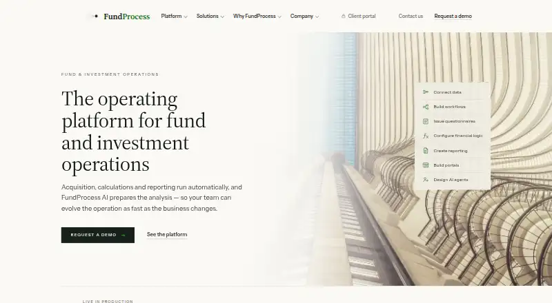 FundProcess's own site