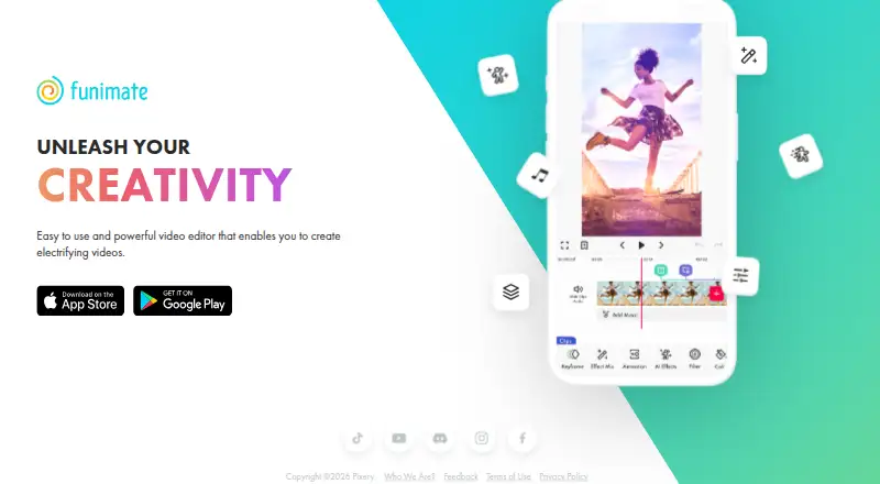 Funimate's own site