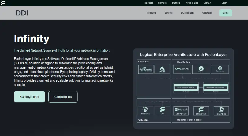 FusionLayer Infinity's own site