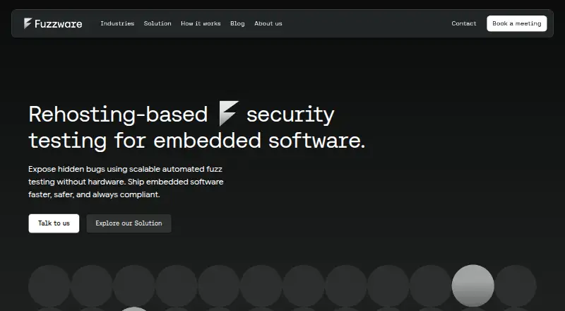 Fuzzware's own site