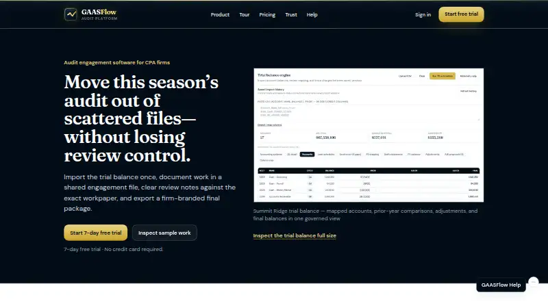 GAASFlow's own site