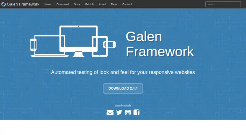 Galen Framework's own site