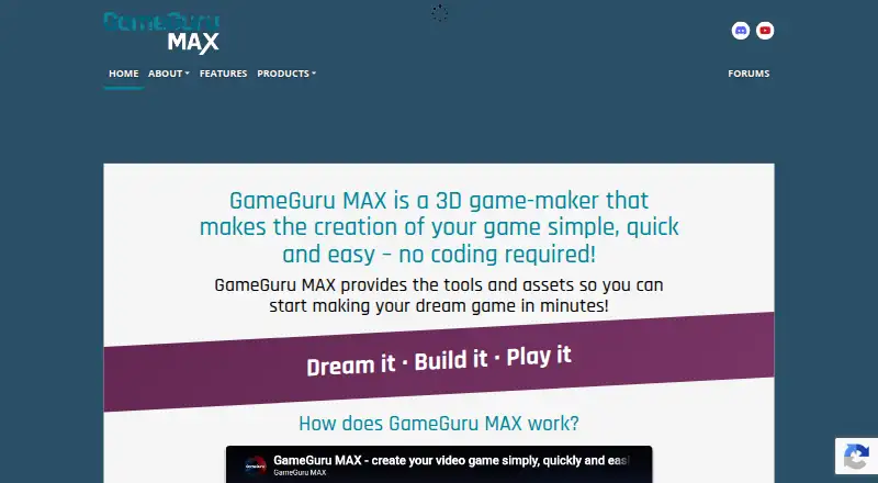 GameGuru MAX's own site