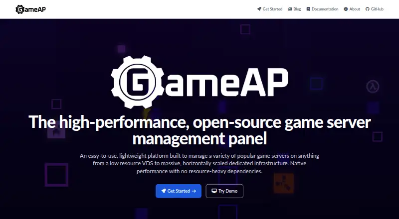 GameAP's own site