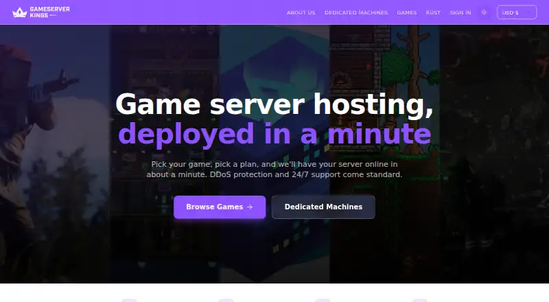 GameServerKings's own site