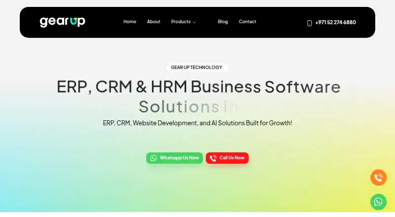 Gear Up HRM's own site