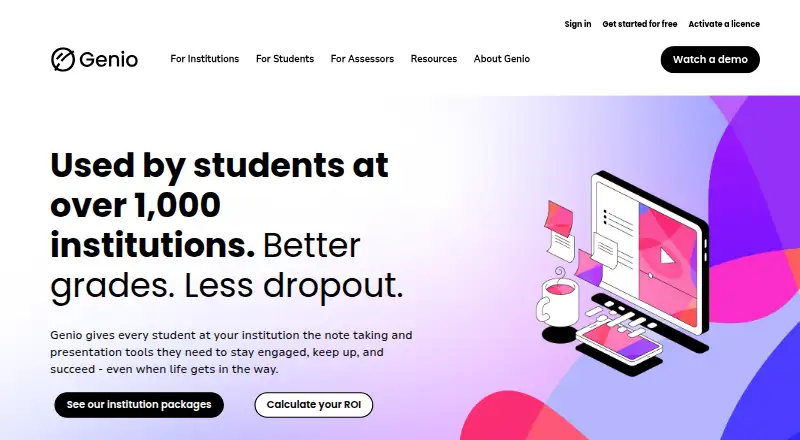 Genio Notes's own site