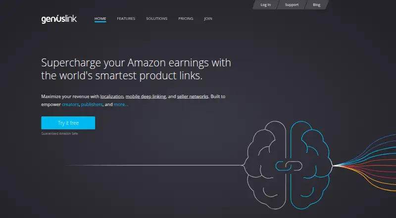 Geniuslink's own site