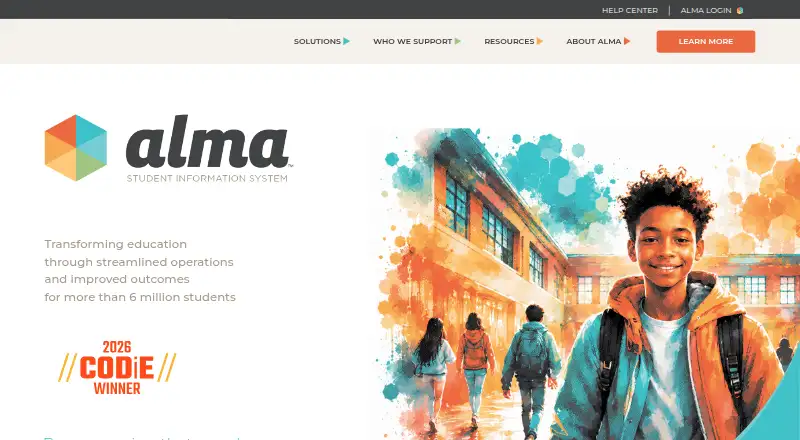 Alma's own site