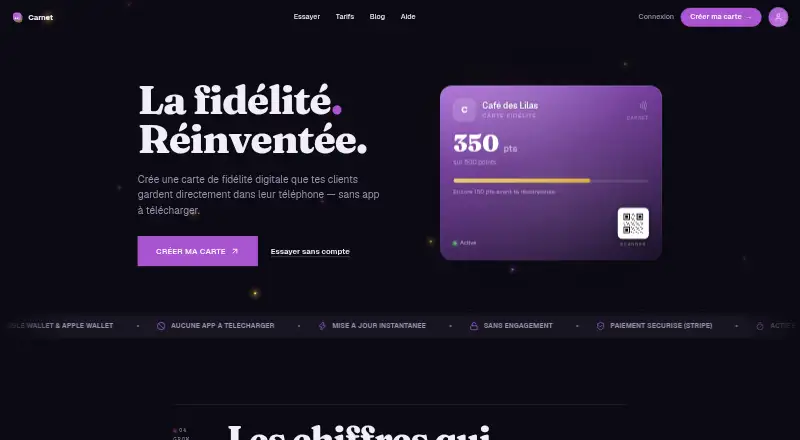 Carnet's own site
