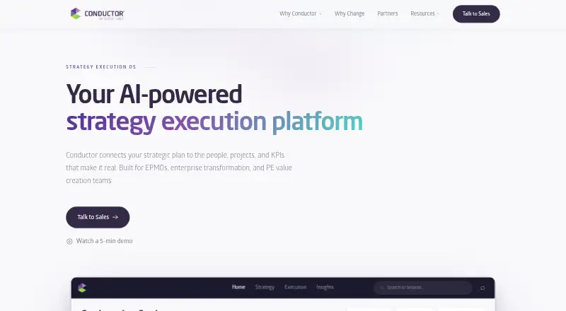 Conductor by Sensei Labs's own site