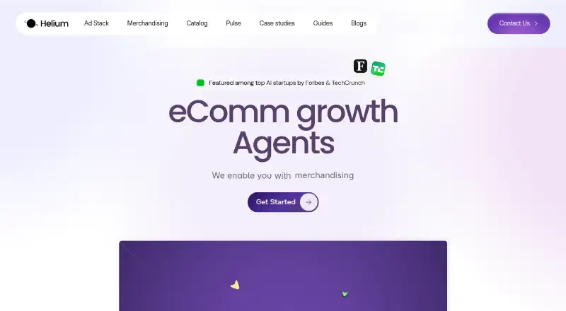 Helium's own site