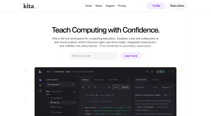 Kita's own site