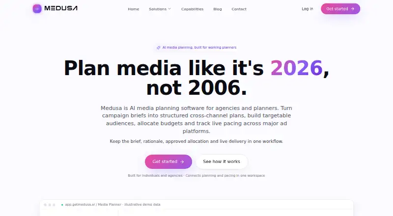 Medusa's own site