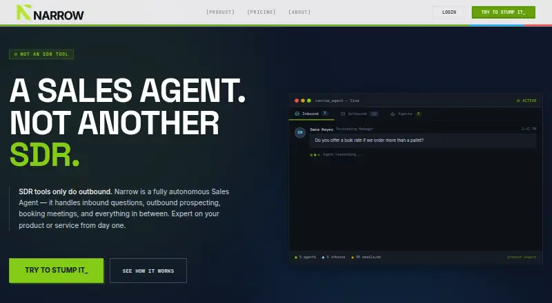 Narrow's own site