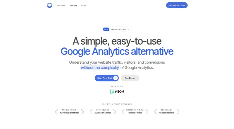 Open Analytics's own site