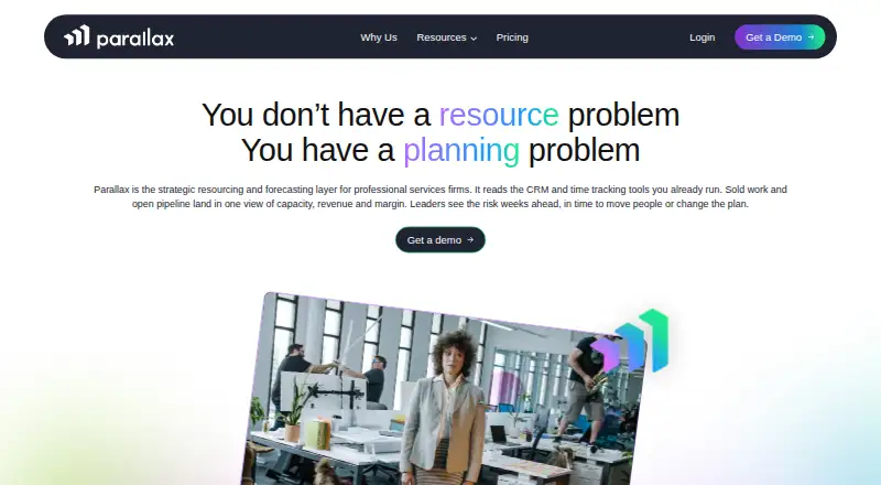 Parallax's own site