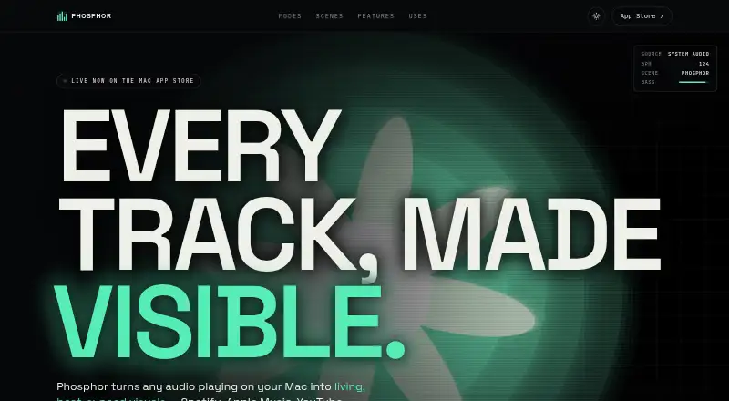 Phosphor's own site