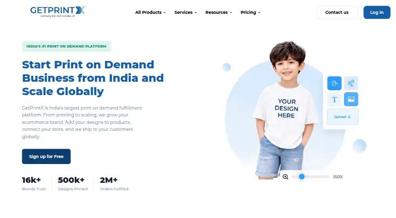 GetPrintX's own site